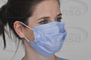 BLUE EARLOOP FACE MASK